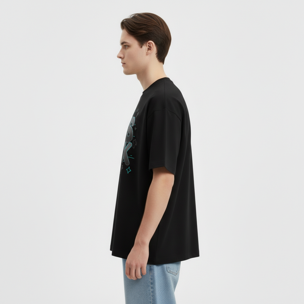 Vibe Check Oversized T-Shirt for Men | Bold Streetwear by Vraxen