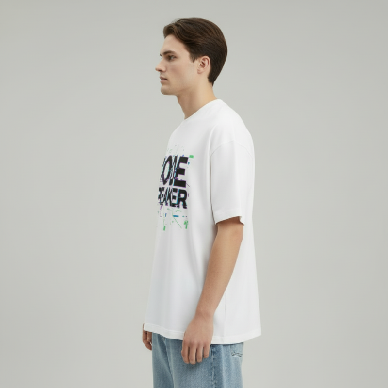 CODE BREAKER Oversized T-Shirt | VRAXEN® Streetwear
