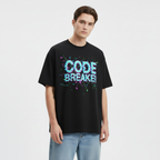 CODE BREAKER Oversized T-Shirt | VRAXEN® Streetwear